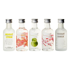 Vodka Absolut Mini Set Five 50ML - 7312040550159