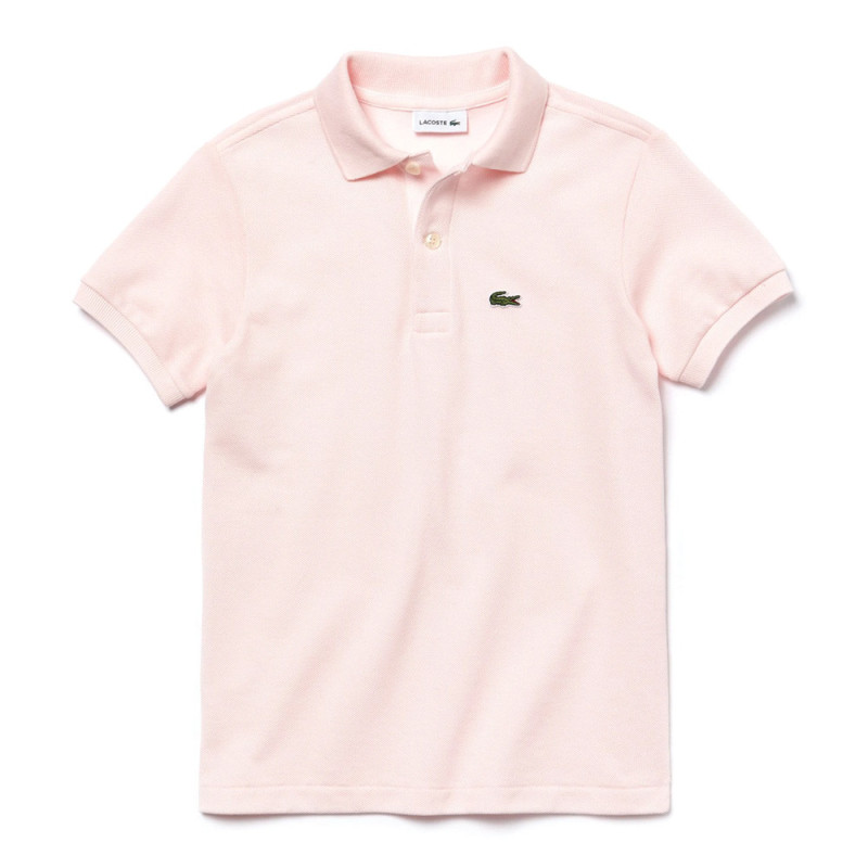Camiseta Lacoste Polo Infantil Feminina L1812-T03 02A  Flamingo