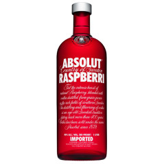 Vodka Absolut Raspberry 1 L - 7312040040100