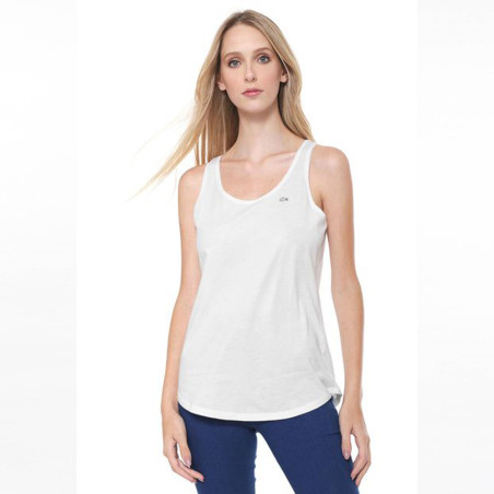 LACOSTE CAMISETA F TF2036-001-042 BRANCA - TF2036-001-042