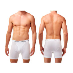 CALVIN KLEIN BOXER M NU2666-100-M BRANCO - NU2666-100-M