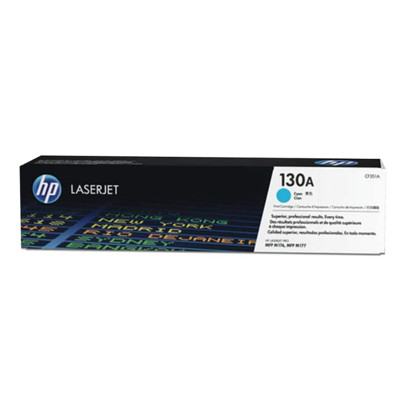 Toner HP 130A Cyan CF351A - Toner Original HP para LaserJet