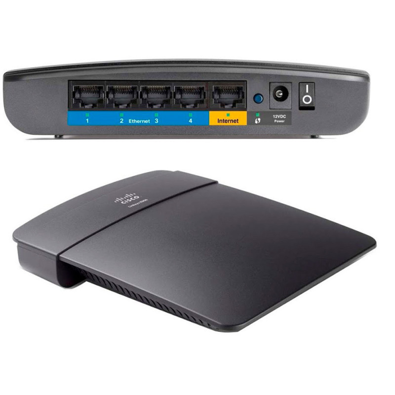 Roteador Wireless Linksys N300 2. 4GHz 300MBPS 4 Portas RJ45 10/100 - E900-BR