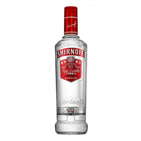 Vodka Smirnoff XXI Red 1 L - cítrica e refrescante