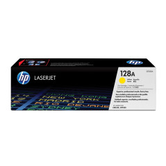 Original HP 128A Yellow Toner CE322A - 1,300-page Yield