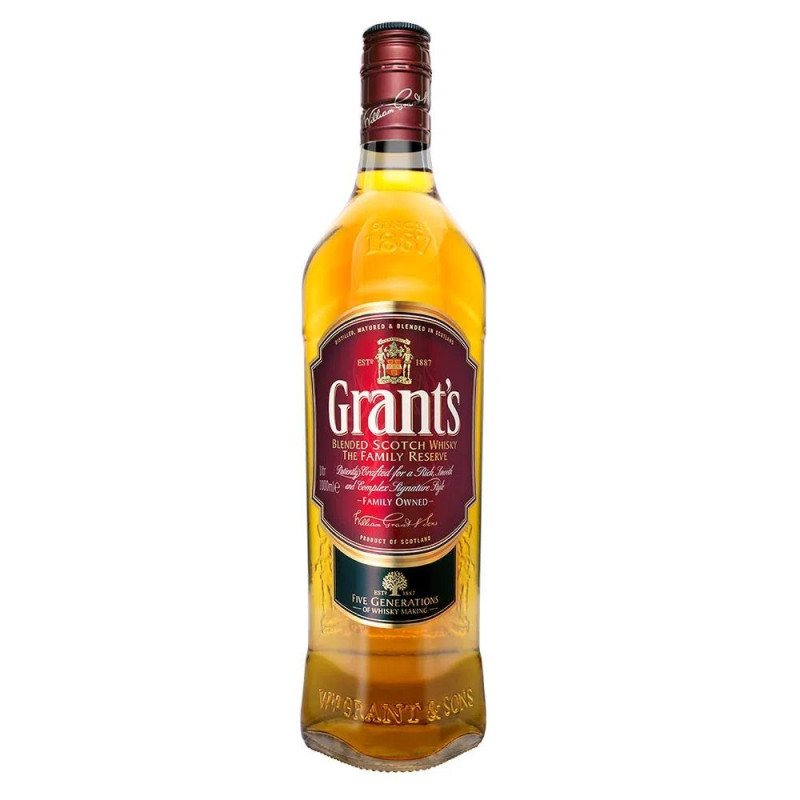 Whisky Grants 1L S/C Com Gotero - 5010327000039