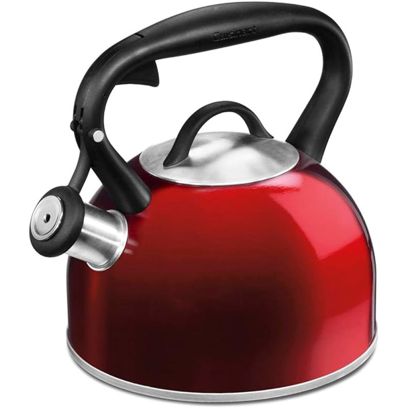 Chaleira Cuisinart CTK-STRMR Metalico -  Vermelho
