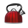 Chaleira Cuisinart CTK-STRMR Metalico -  Vermelho