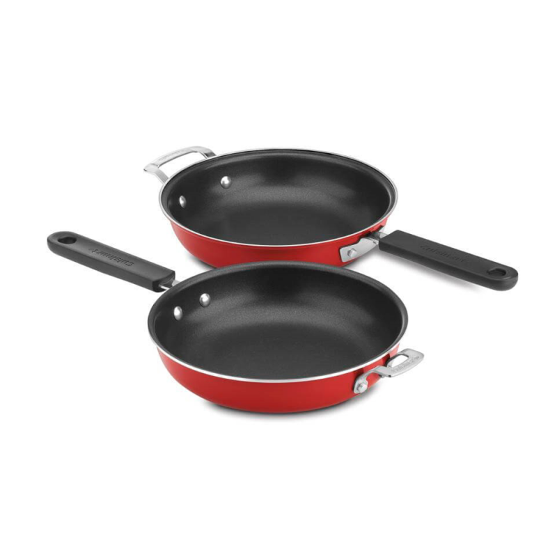 Frigideira Frittata Cuisinart FP2-24R 25CM  Vermelha - 2 Peças