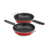 Frigideira Frittata Cuisinart FP2-24R 25CM  Vermelha - 2 Peças
