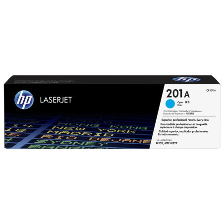 HP 201A Cyan Toner (CF401A) - Original Laser, 1,330 pages