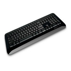 Microsoft 850 Wireless Spanish Keyboard Black - AES 128