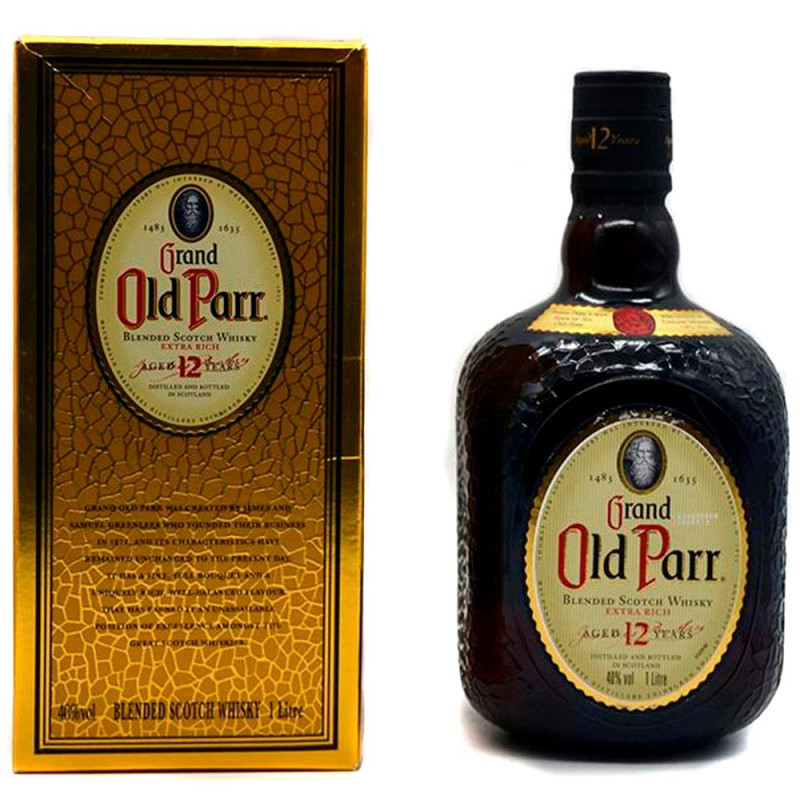 Whisky Grand Old Parr 12 Years 1LT