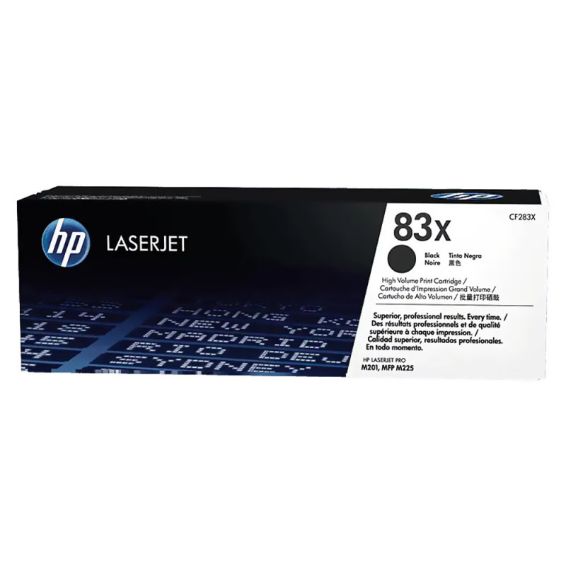 HP Toner CF283X (83X) Black - High Yield 2,200 pages