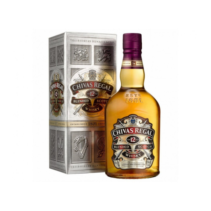 Whisky Chivas Regal 12 Years 1LT - 080432400432