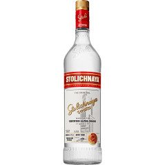 Vodka Stolichnaya 750ml - Vodka premium de Rusia 40% vol.