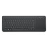 Teclado Microsoft All-In-One Wireless Inglês Preto - N9Z-00001