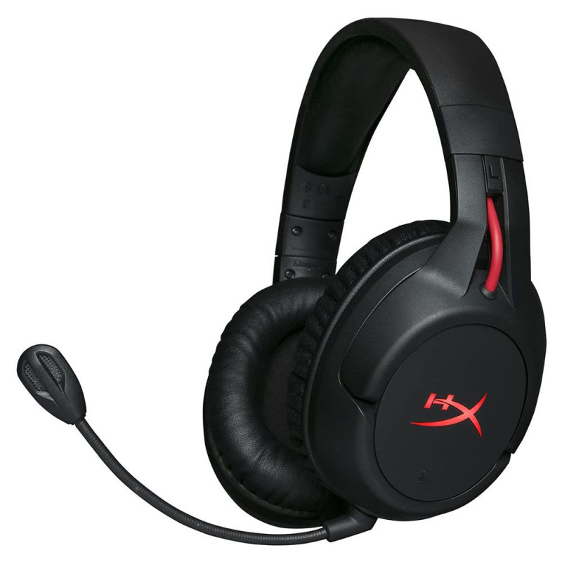 Headset HyperX Cloud Flight USB 2.4GHz Microfone Removível - Preto HX-HSCF-BK/AM