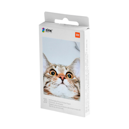 Papel Fotográfico Xiaomi Para Impressora Portátil Foto 20 Folhas - 26658 TEJ4019GL XMBXXZ01HT