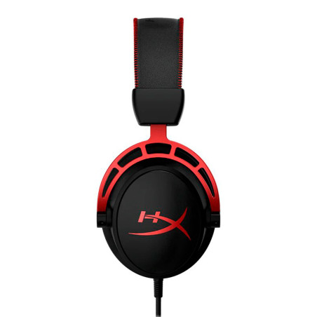 Headset HyperX Cloud Alpha Jack 3.5 mm Microfone Removível - Preto/Vermelho HX-HSCA-RD/AM