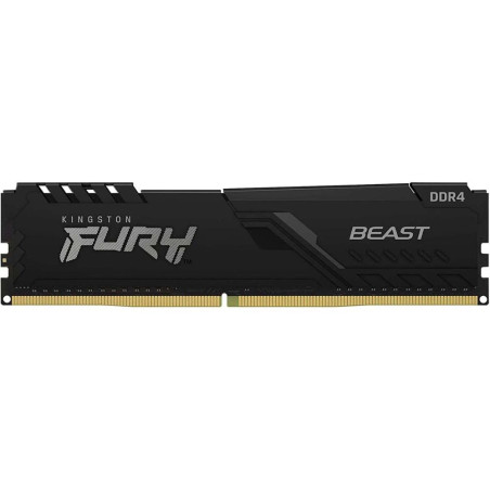 Memoria RAM Kingston DDR4 16 GB 3200MHz Black Fury Beast - KF432C16BB/16