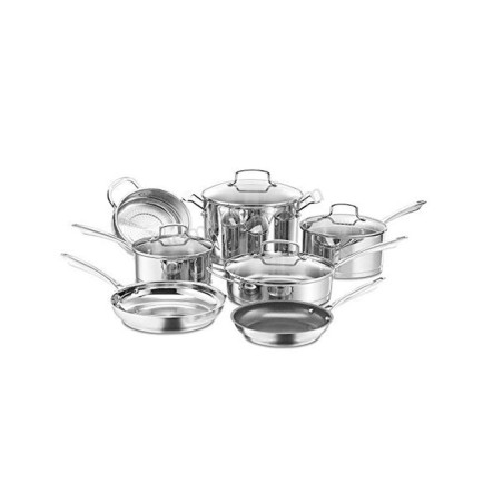 Jogo De Panelas Cuisinart 89-11 Inoxidável Profissional - 11 Peças