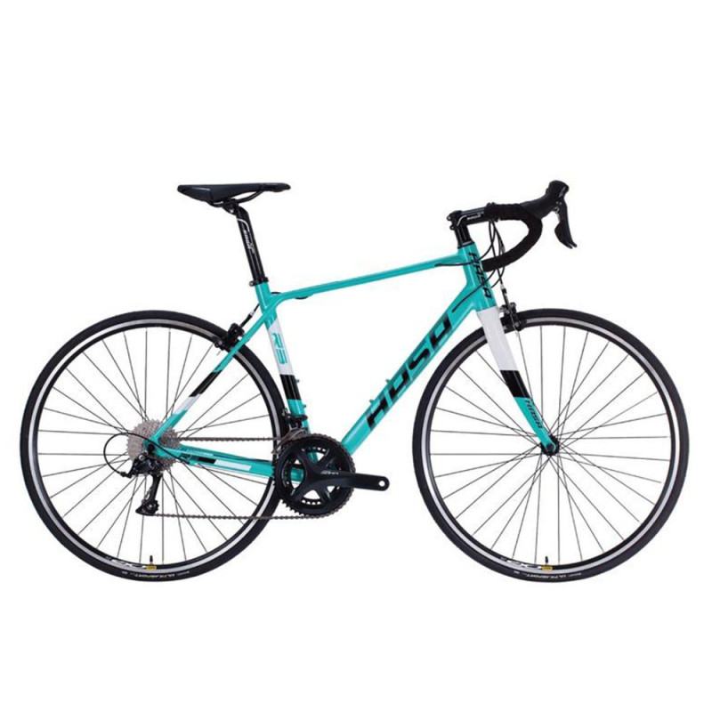 Bicicleta R-3 Hasa 700*50CM Preto/Turquesa - Rendimiento