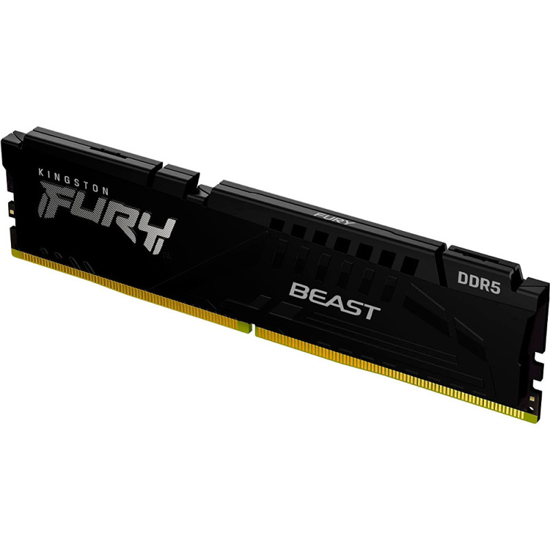 Memoria RAM Kingston DDR5 16GB 5600MHz Black Fury Beast - KF556C40BB-16