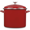 Panela Cuisinart Stockpot Chef's Esmalte Vermelho 12 Litros - EOS126-28R