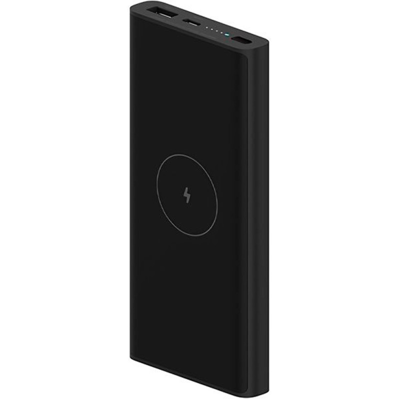 Carregador Portátil Wireless Xiaomi 10W Power Bank 10.000 mAh USB-A/USB-C - Preto 35969 BHR5460GL WPB15PDZM