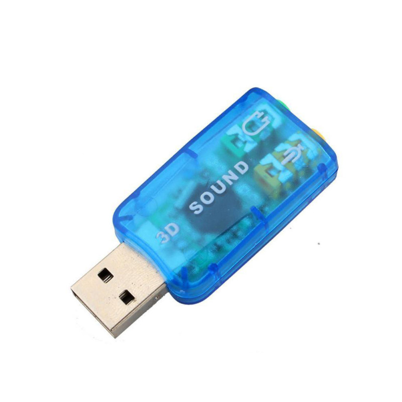 AUDIO USB 5.1 SOM EXTERNO BOX - AUDIO USB 5.1