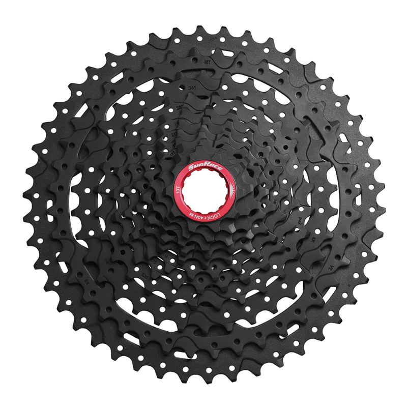 desempenho Cassete 11V Sunrace MX9 10/42 Black: troca de marchas