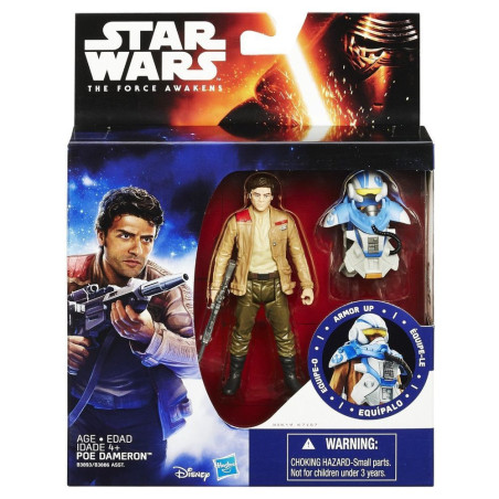 Boneco Hasbro Poe Dameron B3893 Armour Up - Star Wars