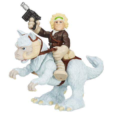 Boneco Hasbro Playskool Star Wars B2034 Han Solo & TaunTaun