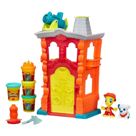 Hasbro Play-Doh B3415 Fire Station Playset - Toy for Ages 3+