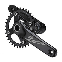 Shun X3-3100 36T/175 Bicycle Crank, Lightweight and Durable