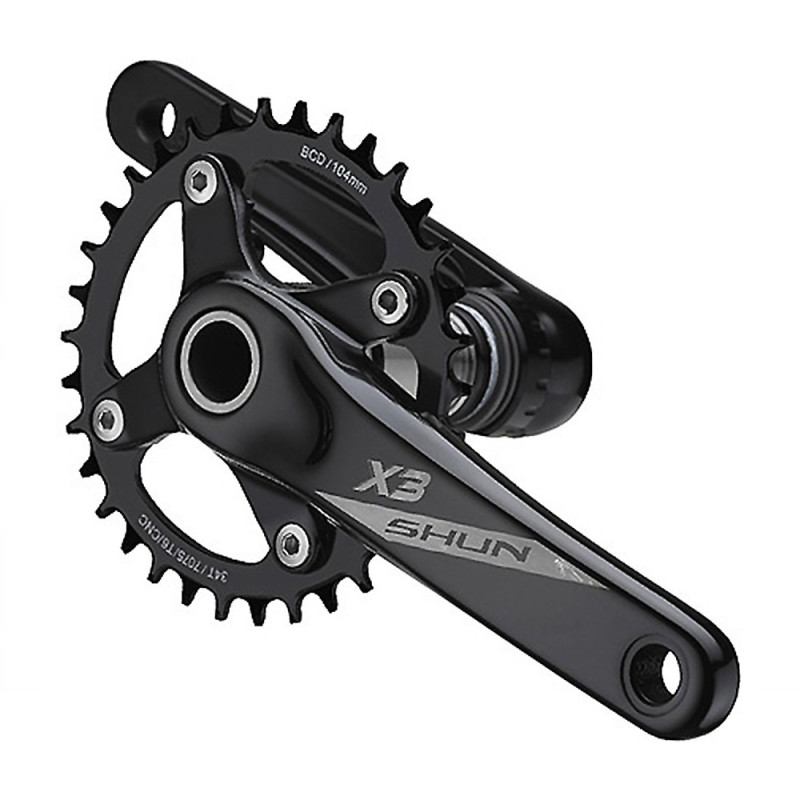 Manivela Para Bicicleta Shun X3-3100 36T/175