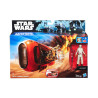 Lançador De Dardos Hasbro Star Wars B9595 Nave Reys Speeder