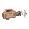 Lançador De Dardos Hasbro Star Wars B9595 Nave Reys Speeder