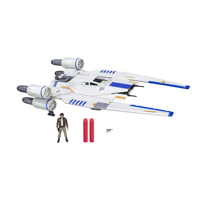 Lançador De Dardos Hasbro Star Wars B7101 Nave Rebel U-Wing Fighter