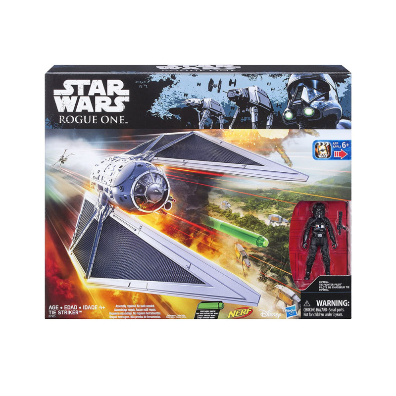 Lançador De Dardos Hasbro Star Wars B7105 Nave Tie Striker