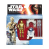 Boneco Hasbro Star Wars B3957 R2-D2 & C-3PO 9.5cm
