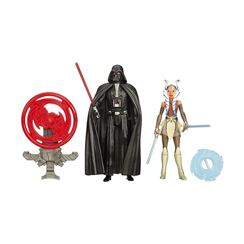 Boneco Hasbro Star Wars B3959 Darth Vader & Ahsoka Tano 9.5cm