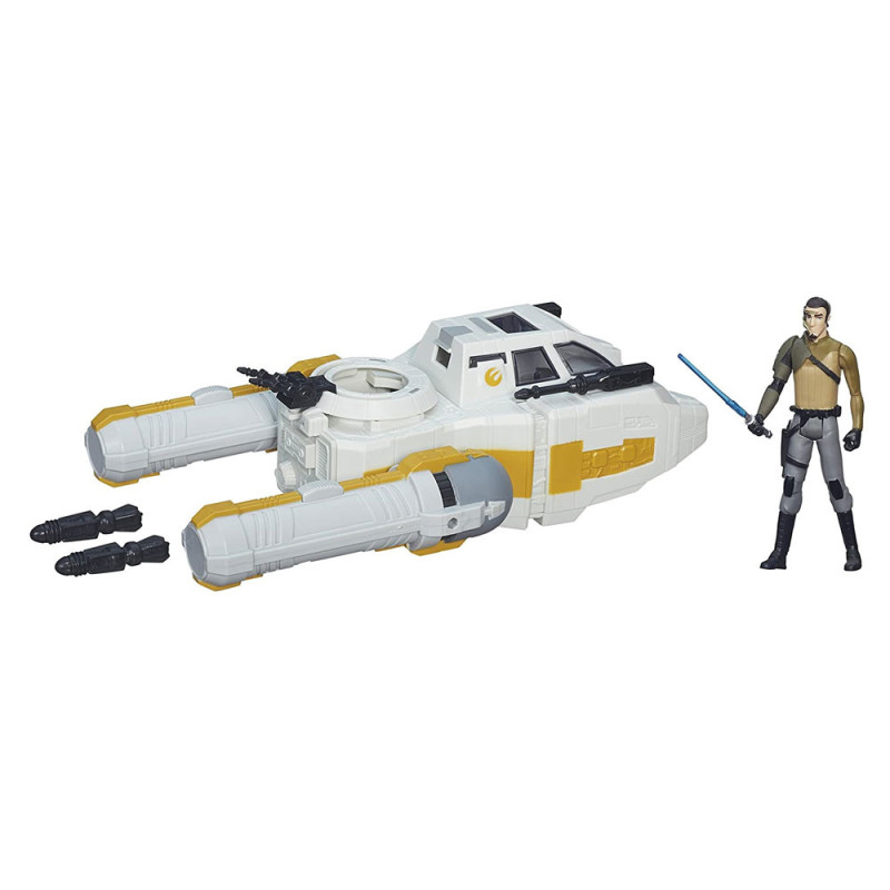 Nave y Figura Hasbro Star Wars B3677 Y-Wing Scout Bomber