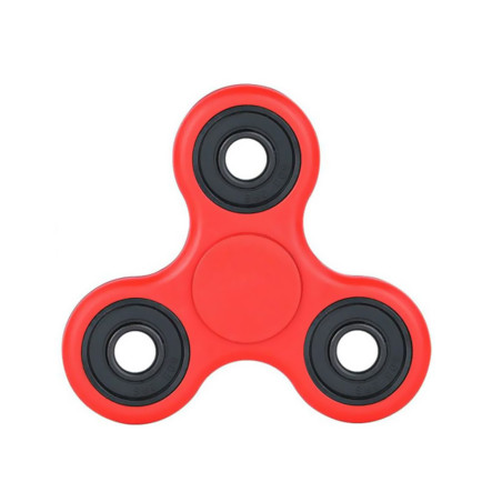 Spinner Fidget Anti Estrés Rojo - Alivio y Concentración
