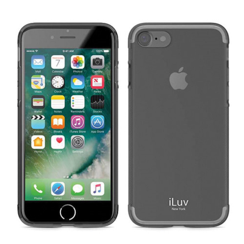 Capa iLuv iPhone 7/8 Plus Gelato Preto AI7PGELABK