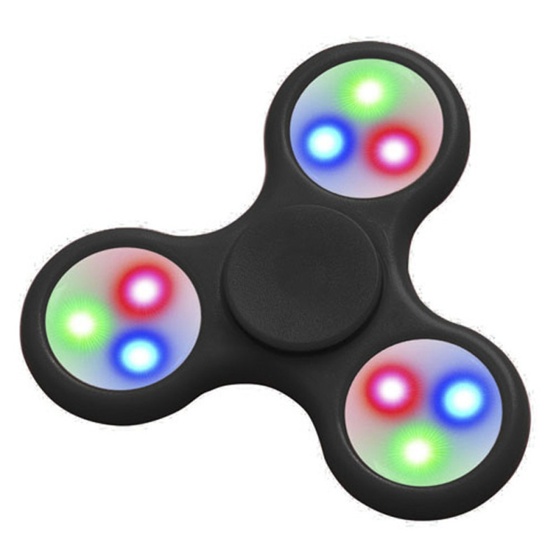 Ttec Spinner Fidget Anti-Stress LED Black - 2 Play Modes
