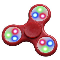 Ttec Spinner Fidget Anti Stress LED Red - 2 Light Modes