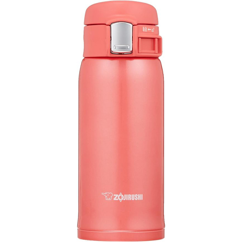Garrafa Zojirushi SM-SC36PV Inox  360ML -  Coral Pink