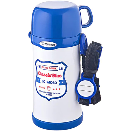 Garrafa  Zojirushi SC-MC60WA Inox 600ML - Branco
